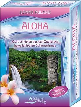 portada Aloha, Kraft Schöpfen aus der Quelle des Hawaiianischen Schamanismus, 56 Karten & Begleitbuch (en Alemán)