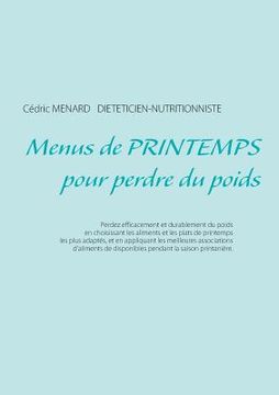 portada Menus de printemps pour perdre du poids (en Francés)
