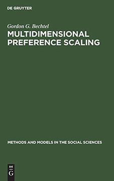 portada Multidimensional Preference Scaling (Methods and Models in the Social Sciences) (in English)