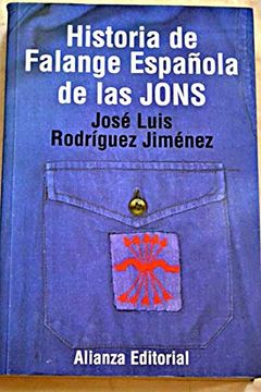 portada Historia de la falange española delas jons (Libros Singulares)