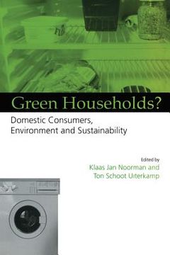 portada green households: domestic consumers, the environment and sustainability (in English)
