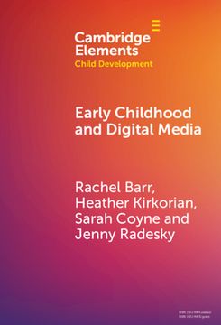 portada Early Childhood and Digital Media (en Inglés)