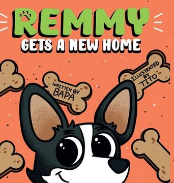 portada Remmy Gets A New Home (en Inglés)