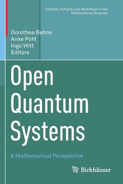 portada Open Quantum Systems: A Mathematical Perspective (en Inglés)