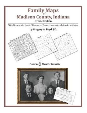 portada Family Maps of Madison County, Indiana (en Inglés)