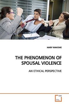portada the phenomenon of spousal violence (en Inglés)
