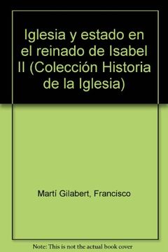 portada el diálogo iglesia-estado en el reinado de isabel ii (in Spanish)