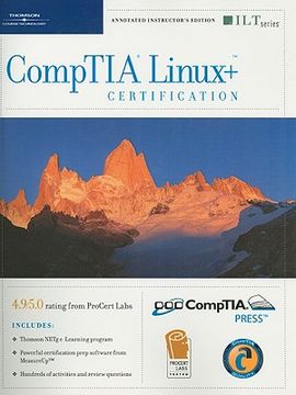 portada comptia linux+ certification 2004 objectives [with 3 cdroms]