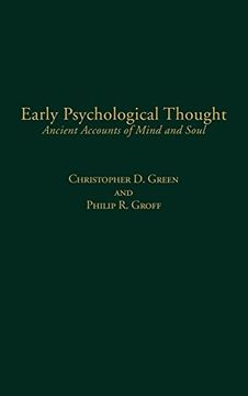 portada Early Psychological Thought: Ancient Accounts of Mind and Soul 
