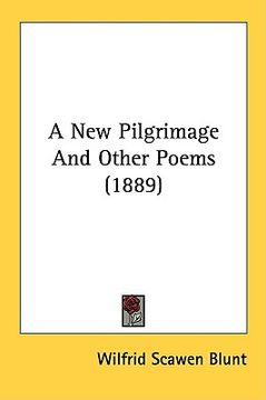 portada a new pilgrimage and other poems (1889) (en Inglés)