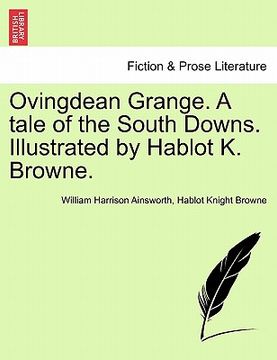 portada ovingdean grange. a tale of the south downs. illustrated by hablot k. browne. (en Inglés)