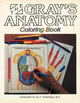 portada Gray's Anatomy Coloring Book (en Inglés)