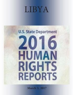 portada LIBYA 2016 HUMAN RIGHTS Report (in English)