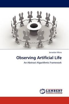portada observing artificial life (en Inglés)