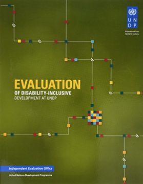 portada Evaluation of Disability Inclusive Development at Undp (en Inglés)