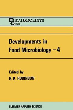portada Developments in Food Microbiology--4 (en Inglés)