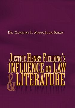 portada justice henry fielding's influence on law and literature