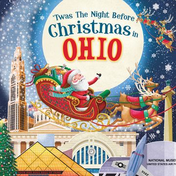 portada 'Twas the Night Before Christmas in Ohio (in English)