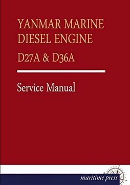 portada Yanmar Marine Diesel Engine D27A & D36A: Service Manual (en Alemán)