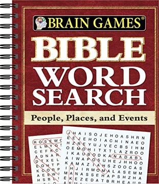 portada Brain Games-Bible Word Search: People, Places, and Events (en Inglés)