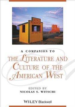 portada A Companion to the Literature and Culture of the American West (en Inglés)