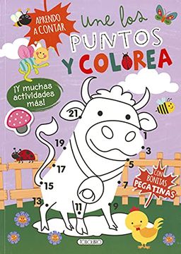 portada Une los Puntos y Colorea 4 (in Spanish)
