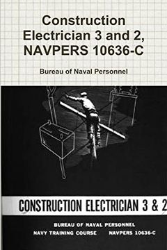portada Construction Electrician 3 and 2, Navpers 10636-C (en Inglés)