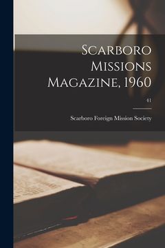 portada Scarboro Missions Magazine, 1960; 41