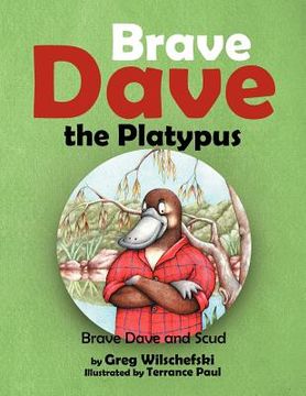 portada brave dave the platypus (en Inglés)