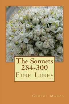 portada The Sonnets 284-300: Fine Lines (in English)