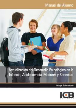 portada Manual Actualización del Desarrollo Psicológico en la Infancia, Adolescencia, Madurez y Senectud