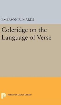 portada Coleridge on the Language of Verse (Princeton Essays in Literature) (en Inglés)