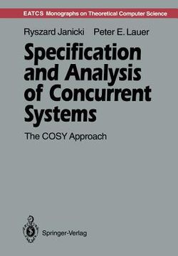 portada specification and analysis of concurrent systems: the cosy approach (en Inglés)