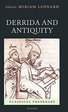 portada Derrida and Antiquity (Classical Presences) (en Inglés)