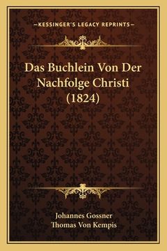 portada Das Buchlein Von Der Nachfolge Christi (1824) (in German)