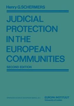portada Judicial Protection in the European Communities (en Inglés)
