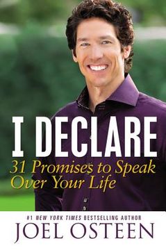 portada i declare: 31 promises to speak over your life (in English)