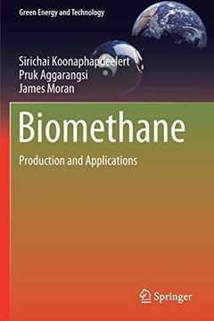 portada Biomethane: Production and Applications (Green Energy and Technology) (en Inglés)