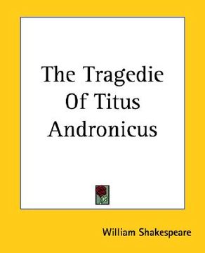 portada the tragedie of titus andronicus (en Inglés)