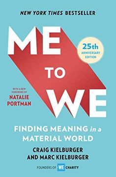 portada Me to we: Finding Meaning in a Material World (en Inglés)