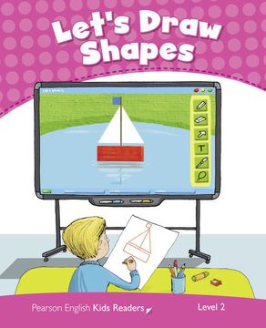 portada Level 2: Let's Draw Shapes Clil (Pearson English Kids Readers) (en Inglés)
