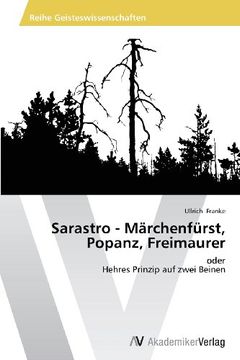 portada Sarastro - Marchenfurst, Popanz, Freimaurer