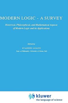 portada modern logic a survey: historical, philosophical and mathematical aspects of modern logic and its applications (in English)
