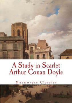 portada A Study in Scarlet (Large Print - Mnemosyne Classics): Complete and Unabridged Classic Edition