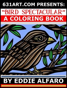 portada Bird Spectacular: A Coloring Book (in English)