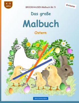portada BROCKHAUSEN Malbuch Bd. 5 - Das große Malbuch: Ostern (in German)