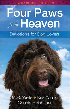 portada Four Paws From Heaven: Devotions for dog Lovers (en Inglés)
