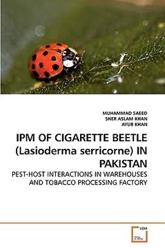 portada ipm of cigarette beetle (lasioderma serricorne) in pakistan (en Inglés)