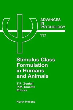 portada stimulus class formation in humans and animals (en Inglés)