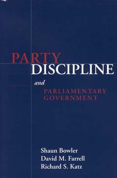 portada party discipline parliamentary governm (en Inglés)